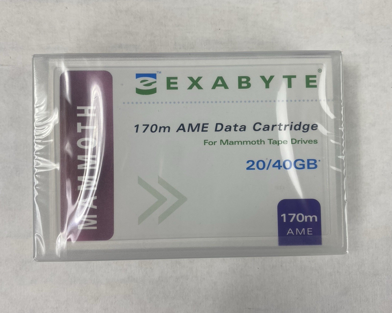 Exabyte Mammoth 20GB/40GB 170m AME Data Cartridge (Lot of 8)