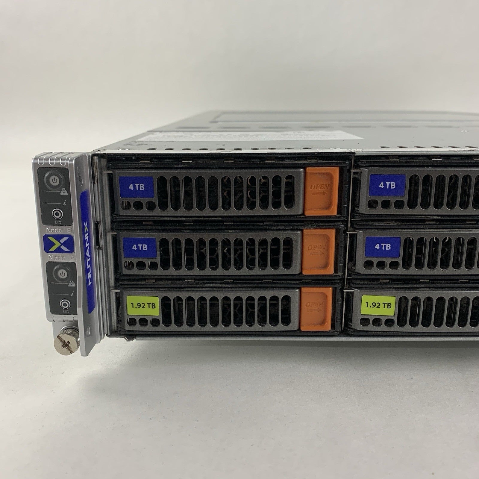 Nutanix NXS2U4NL12G600 12x 3.5" HDD Bay 4x Node Barebones Server 2x PSU3