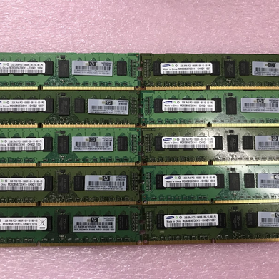 Samsung 20GB Kit 10x2GB 2Rx4 PC3-10600R-09-10-P0 Server RAM M393B5673EH1
