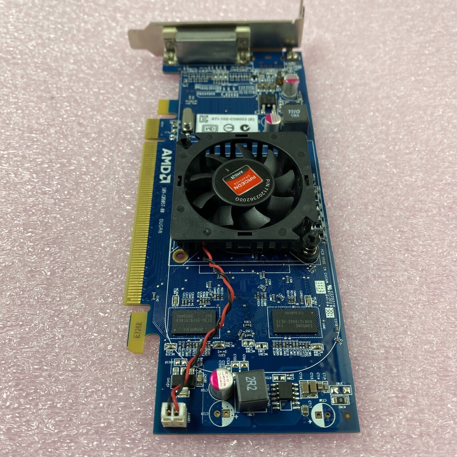 Dell 0HFKYC AMD 697246-001 Radeon HD 6350 512MB PCIe DMS-59 SFF Graphics GPU