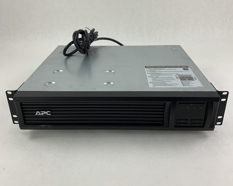 APC SMT750RM2U Line Interactive Rackmount Smart-UPS  No Battery Tested