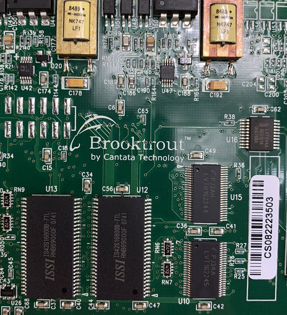 Brooktrout TR1034+P4-4L-R Voice and Fax Board PCI 901-002-09