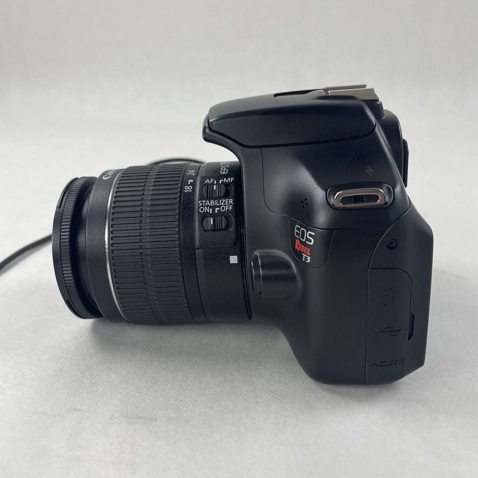 Canon DS126291 EOS Rebel T3 Power Tested No Memory Card