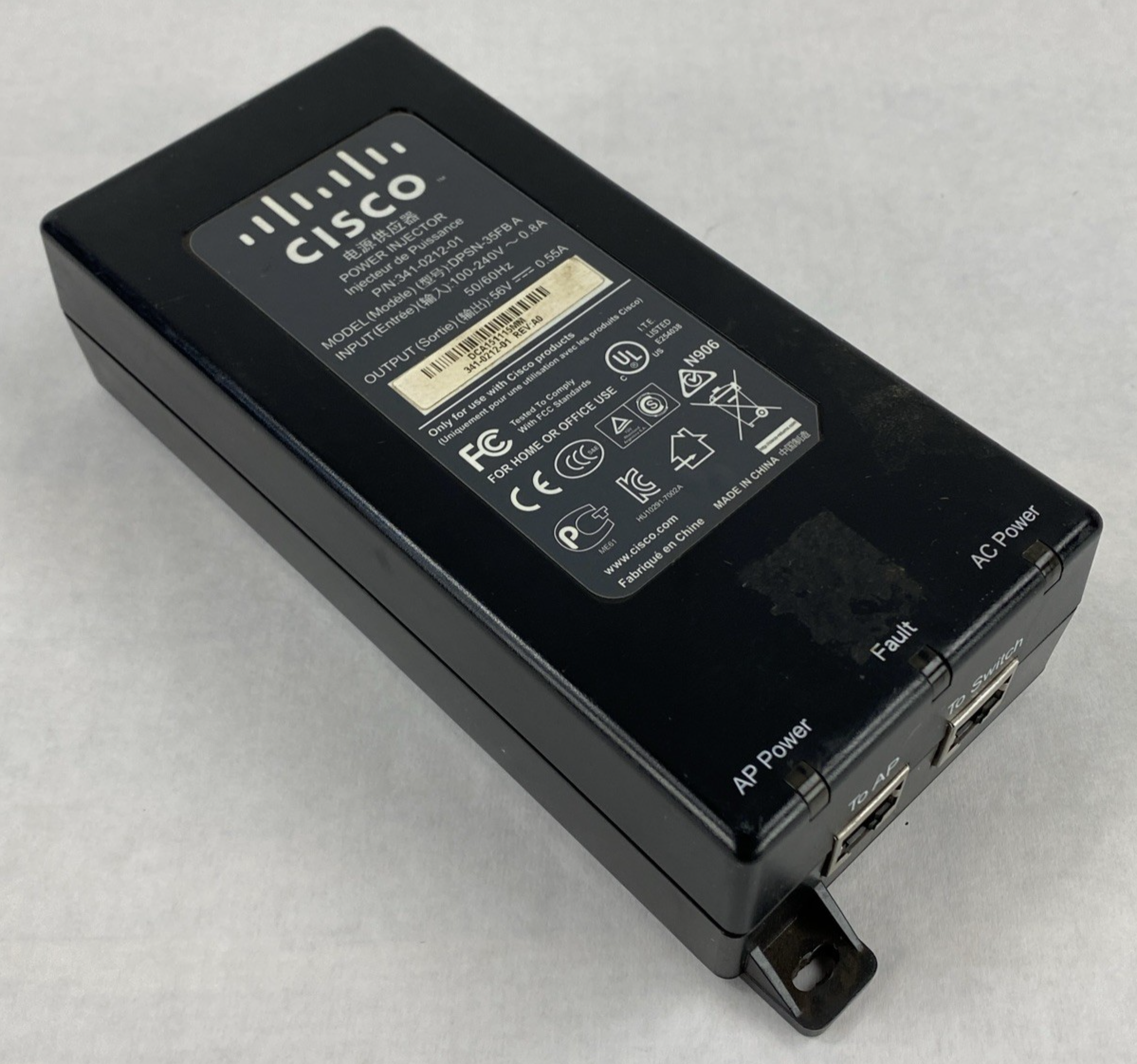Cisco DPSN-35FB A P/N: 341-0212-01 Power Injector Lot of 3