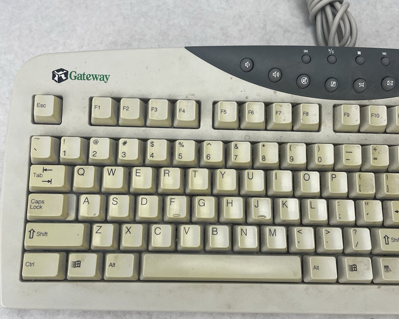 Gateway Keyboard RT3602 Vintage Wired Tested