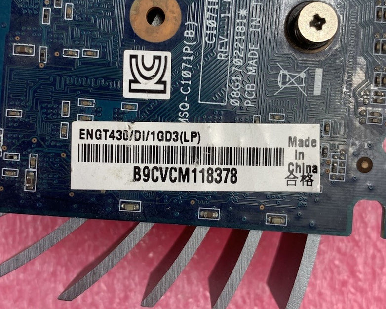 ASUS Nvidia GT430 ENGT430/DI/1GD3(LP) Video Graphics Card