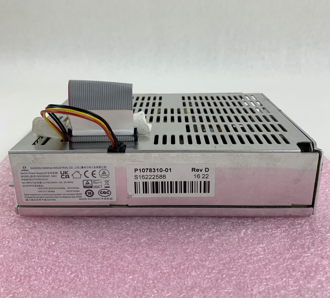 Sanhua SHD2504F-19CH 100-240V P1078310-01  Power Supply  for Zebra