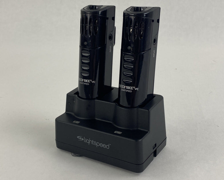 Lightspeed TK-RMT Redmike With Dock NO Power Cord Tested with Battery