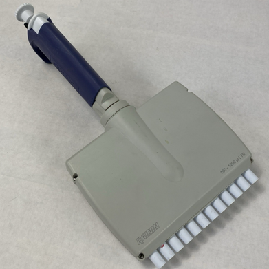 Rainin Pipet-Lite 100-1200 uL LTS 12 Channel Pipette Untested