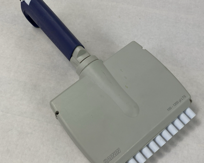 Rainin Pipet-Lite 100-1200 uL LTS 12 Channel Pipette Untested