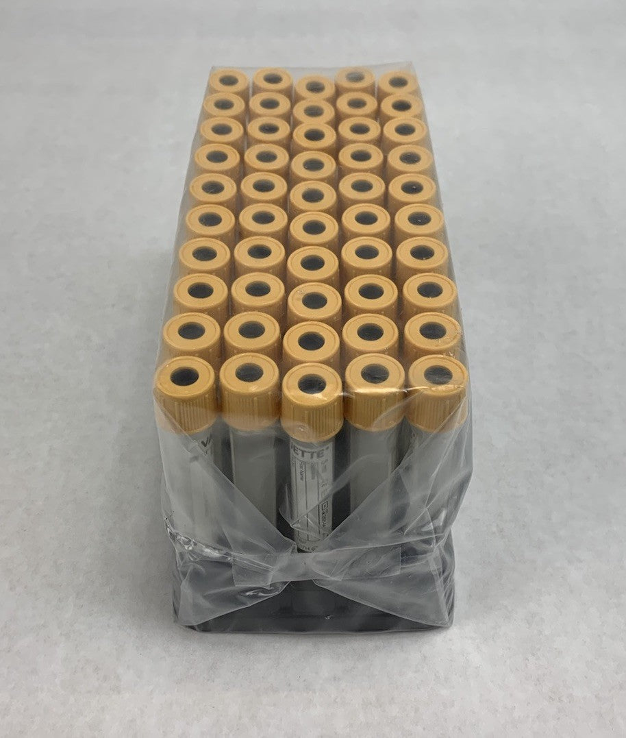 Vacuette 456018P 5ml CAT Serum Sep Clot Activator 13x100 50pcs Tubes