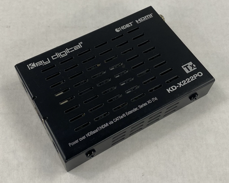 Key Digital KD-X222PO Tx Video Extender Power Tested Lot of 2