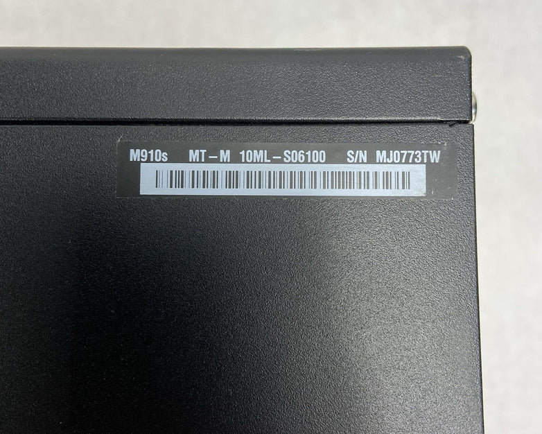 Lenovo ThinkCentre M910s SFF Intel Core i5-7500 3.4GHz 8GB RAM No HDD No OS
