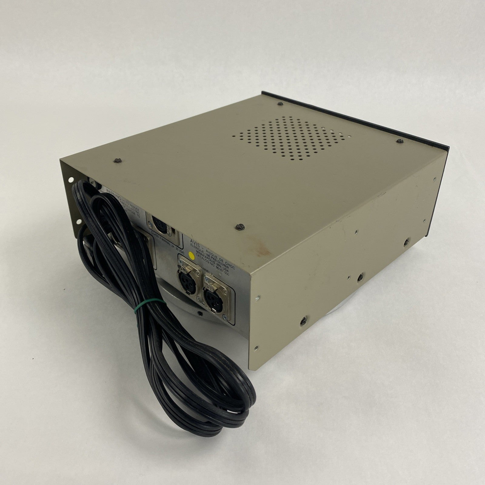 Telex PS-2L Two Channel Power Supply Power Tested4
