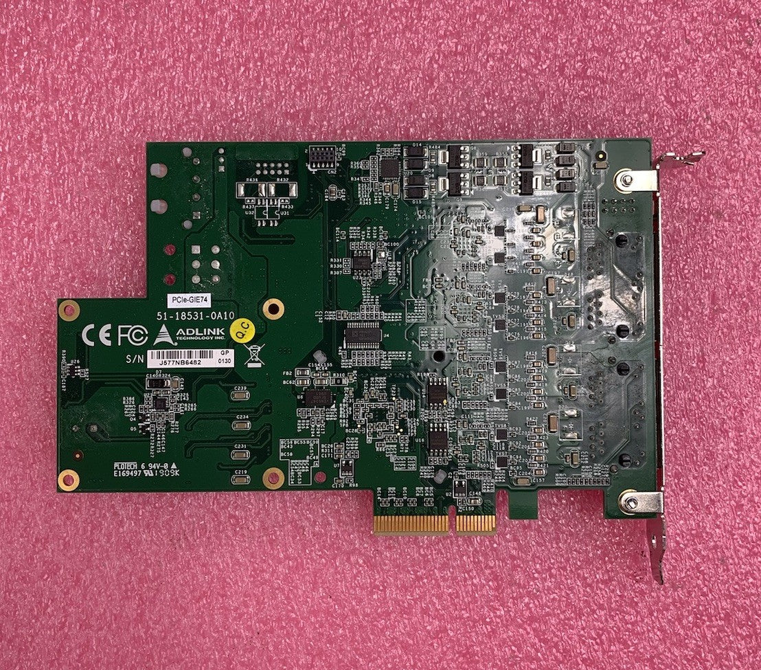 Adlink PCIe-GIE74 51-18531-0A10 Video Capture Card
