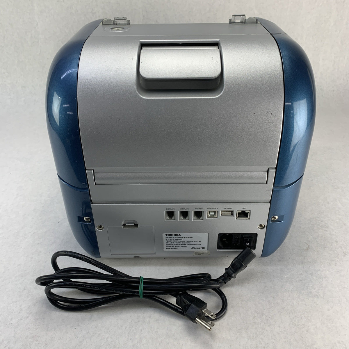 Toshiba IBS-200V Currency Sorter with Power Cord - Broken Money Guides - Tested7