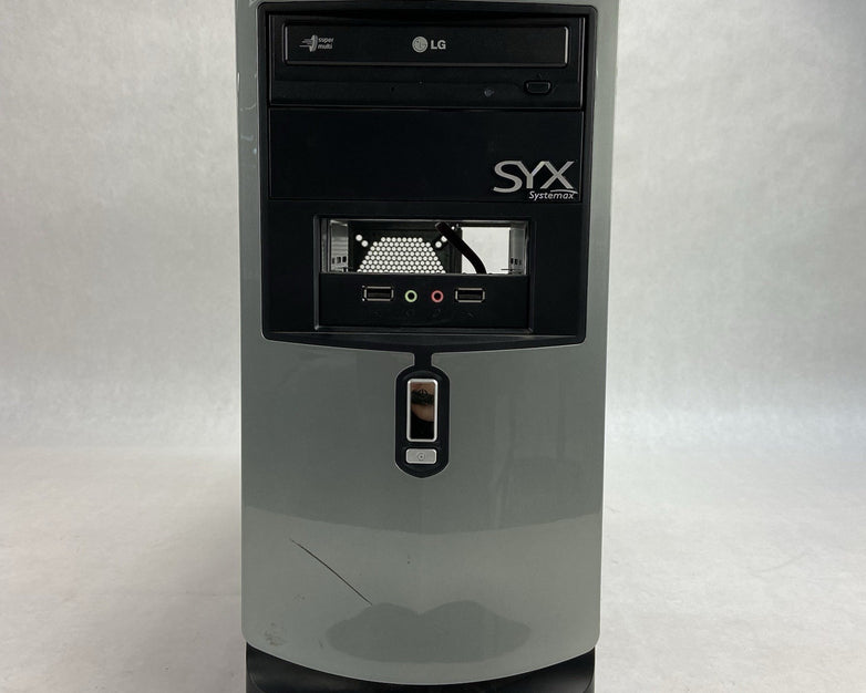 Systemax Mini Tower Micro ATX Computer Case Bare Bones No PSU