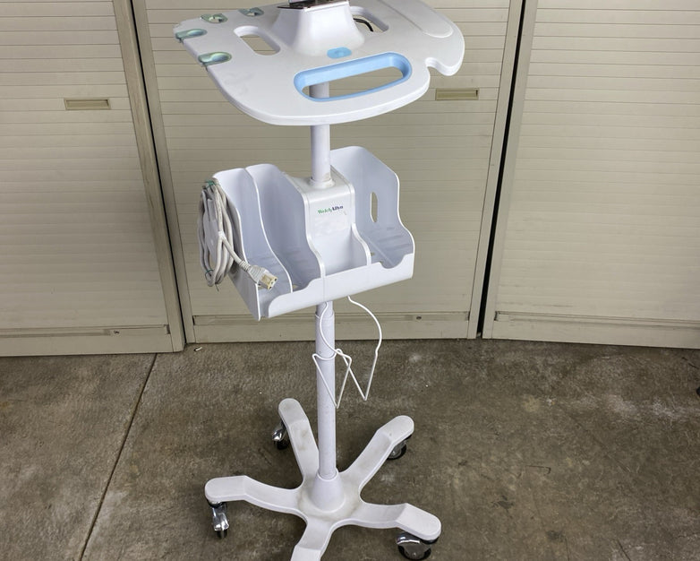 Welch Allyn 4800-60 Mobile Stand Rolling Cart for Vital Signs Monitor 6000Series