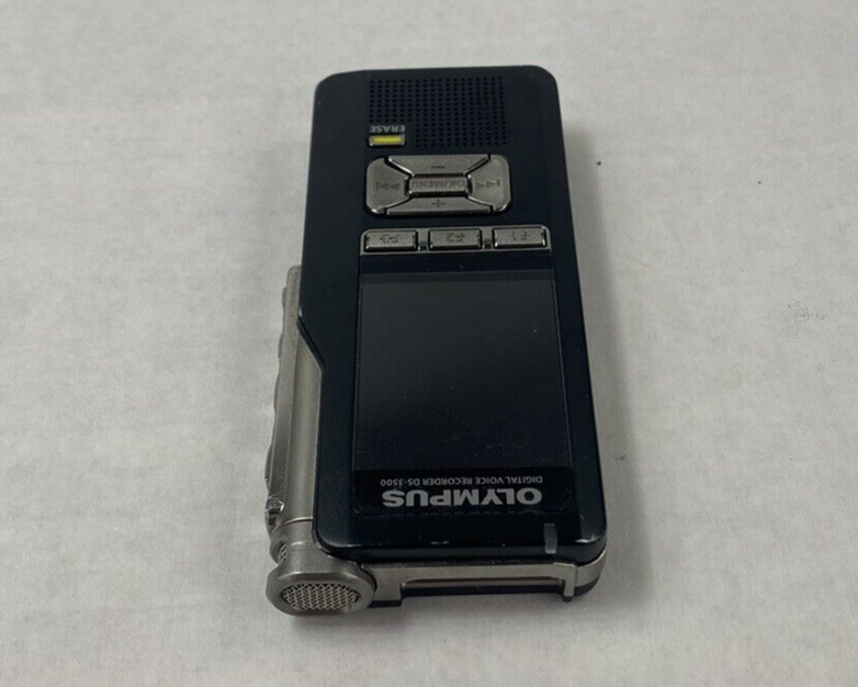 Olympus DS-3500 Digital Voice Recorder Untested For Parts or Repair