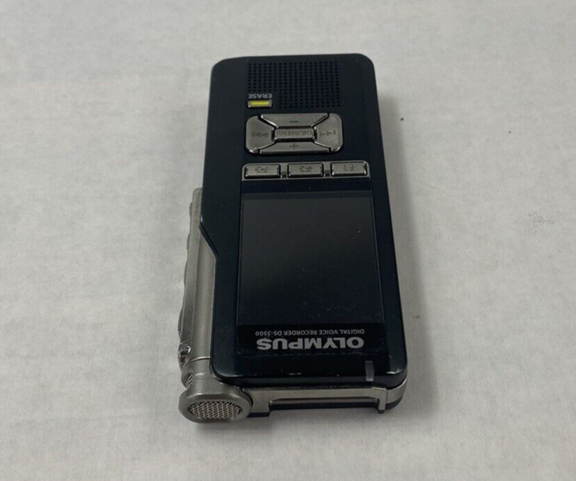 Olympus DS-3500 Digital Voice Recorder Untested For Parts or Repair