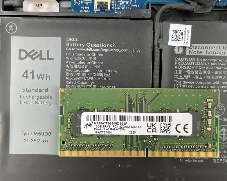 Dell Latitude 5530 15.6" i5-1245U 3.96 GHz 16 GB RAM No SSD/OS/AC - Bad Edge