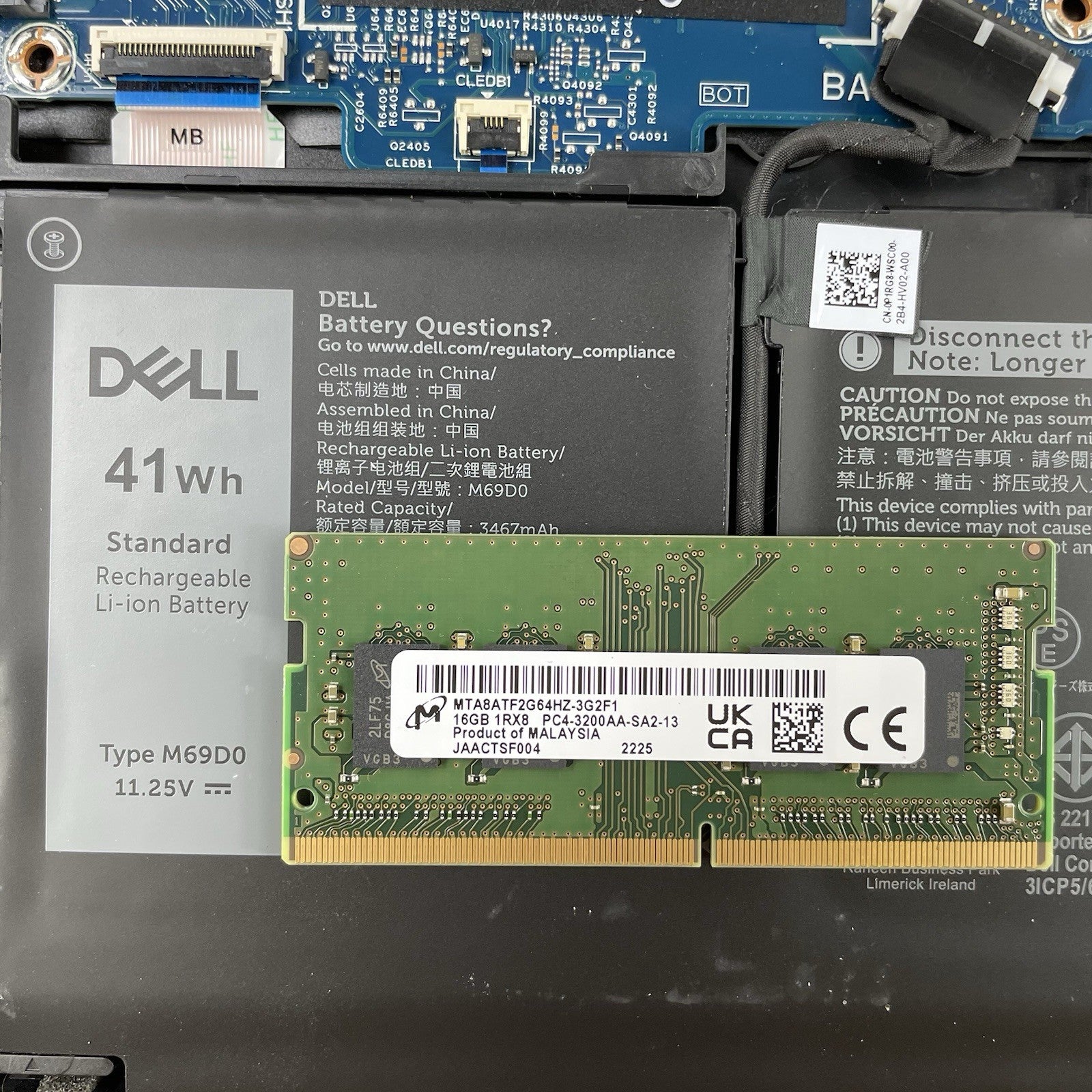 Dell Latitude 5530 15.6" i5-1245U 3.96 GHz 16 GB RAM No SSD/OS/AC - Bad Edge21