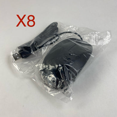 HP TPA-P001M 125 USB Wired Mouse PCR - Lot of 8