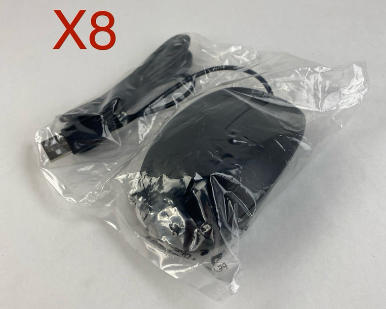 HP TPA-P001M 125 USB Wired Mouse PCR - Lot of 8