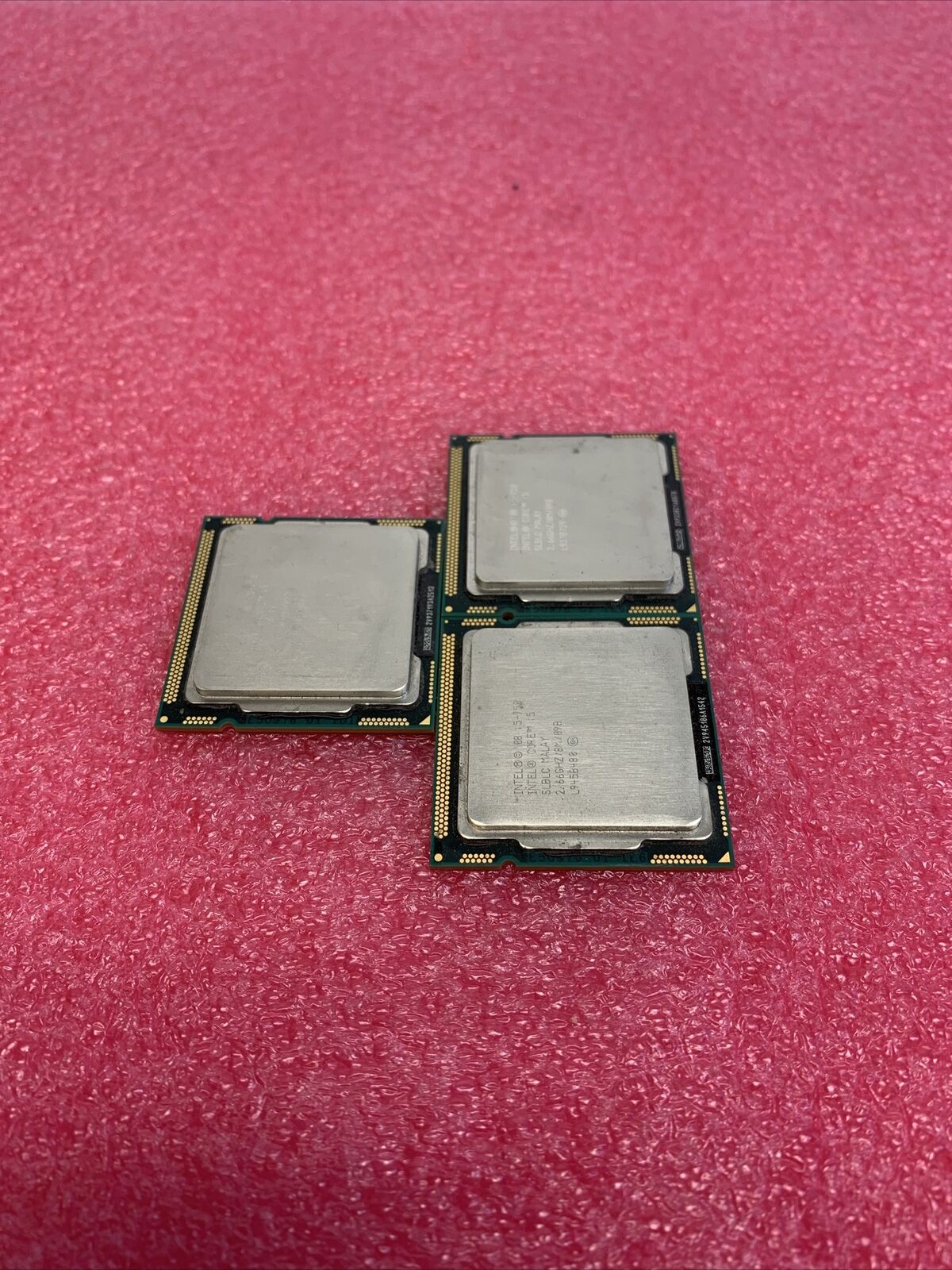 Intel Core i5 750 2.66GHz Quad-Core BX80605I5750 Processor (Lot of 3)