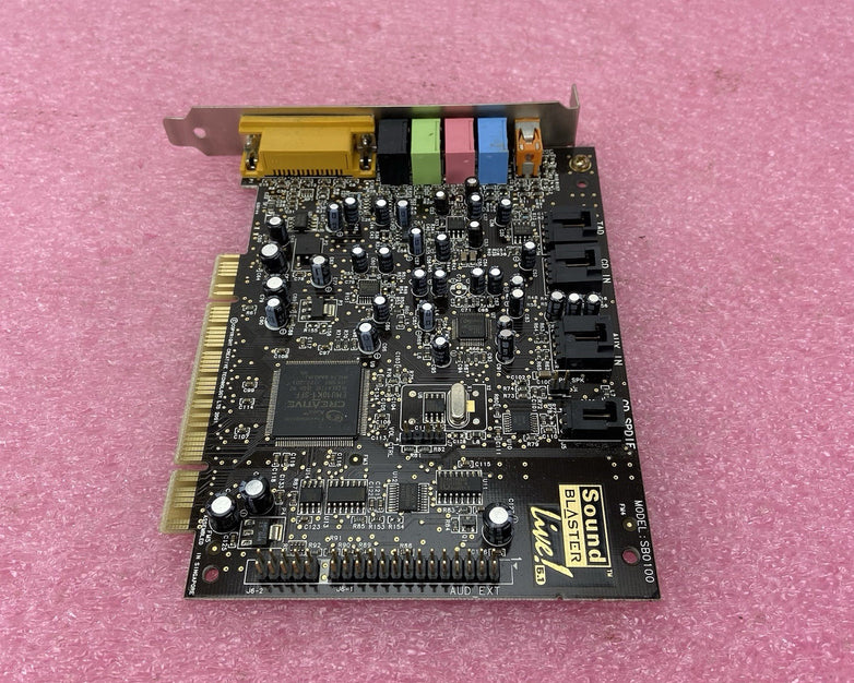 Creative Labs Sound Blaster Live! 5.1 SB0100 PCI Audio Card