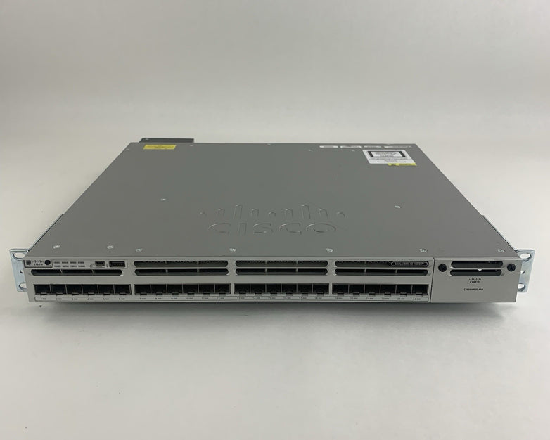 Cisco WS-C3850-24XS-S V02 24-Port 10Gb SFP+ Switch Tested Reset 2x PSUs