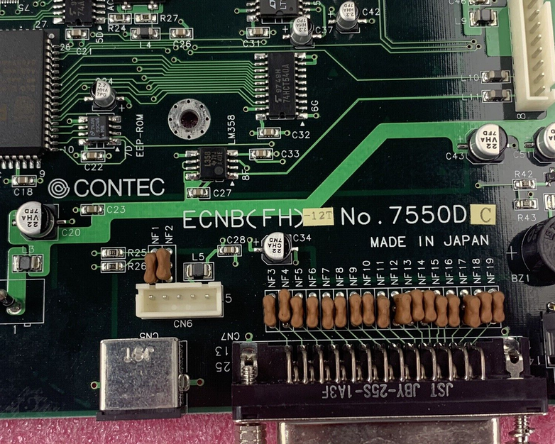 Contec ECNB(FH)-12T No. 7550D C Made in Japan for Contec IPC-RT/L600S(PC)TWOu