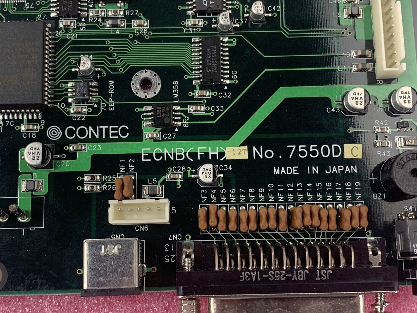 Contec ECNB(FH)-12T No. 7550D C Made in Japan for Contec IPC-RT/L600S(PC)TWOu