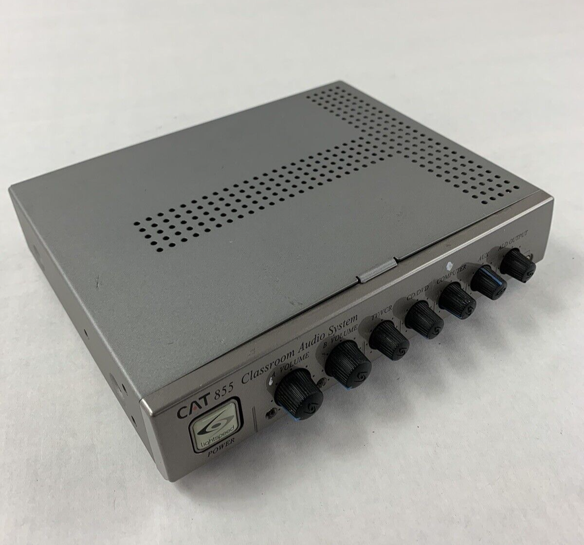Lightspeed Power CAT 885 Classroom Audio System Untested No Power Cable