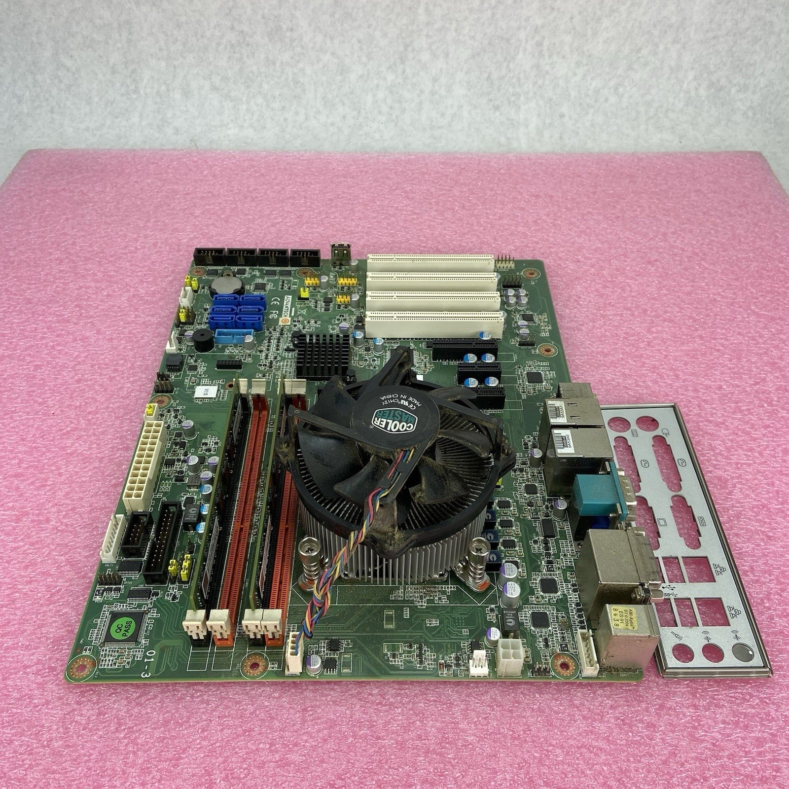 Advantech AIMB-784 Motherboard Intel Core i5-4570S 2.9GHz 8GB RAM w/IO3