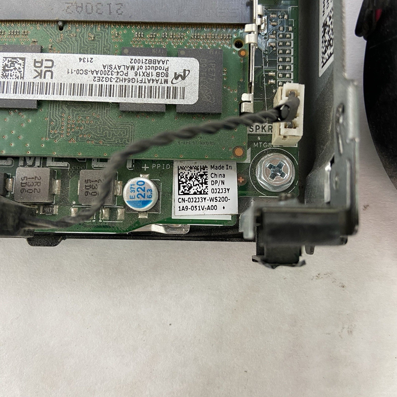 Dell Optiplex 3080 Micro Intel Core i5-10500T 2.3GHz 8GB RAM w/AC No HDD\OS BAD11
