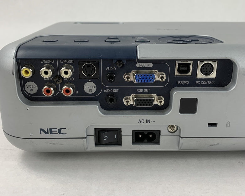 NEC VT660K LCD Projector 349 Lamp Hours