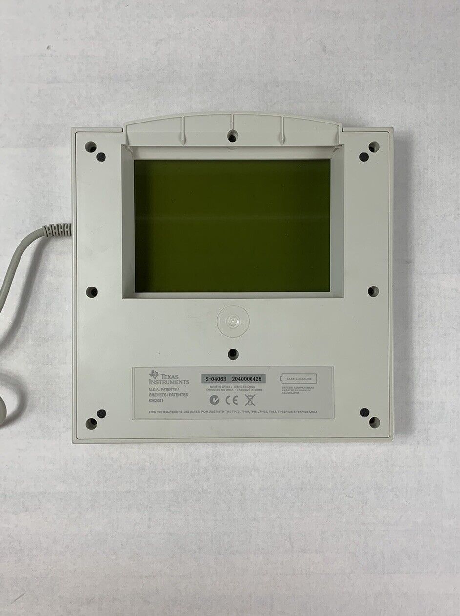Texas Instruments TI-73, 80, 81, 82, 83, 83 Plus, 84 Plus Viewscreen