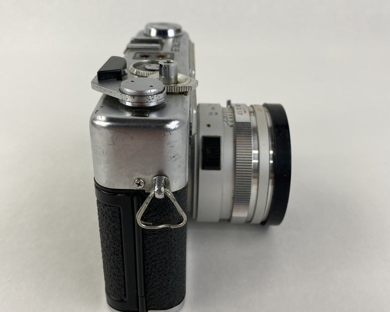 Yashica GSN Electro 35 w/ Yashinon DX 1:1.7 f=45mm Lens - Untested No Film parts
