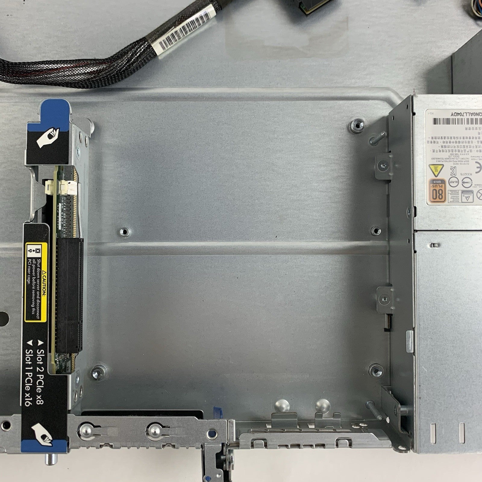 HP Proliant DL160 Gen 9 Barebones Chassis w/ 550w PSU No MB No Ram No CPU14