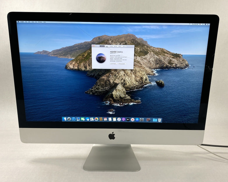 Apple A1419 iMac 2013 27" 3.5GHz Core i7 8GB RAM 1TB HDD macOS 10.15.7