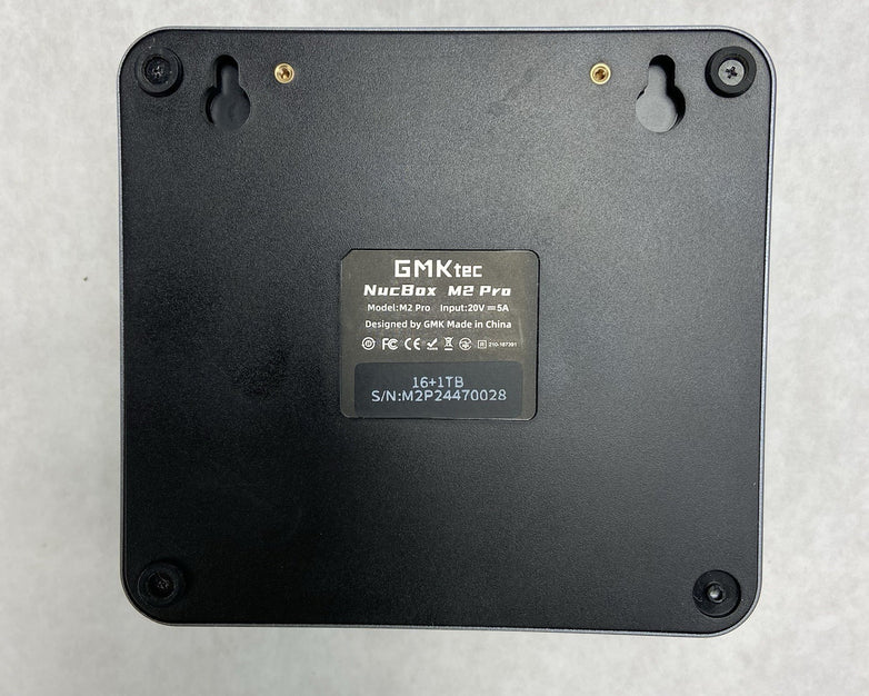 GMK Tec NucBox M2 Pro NUC Intel Core i7-1195G7 2.9GHz 16GB RAM No HDDOSAC