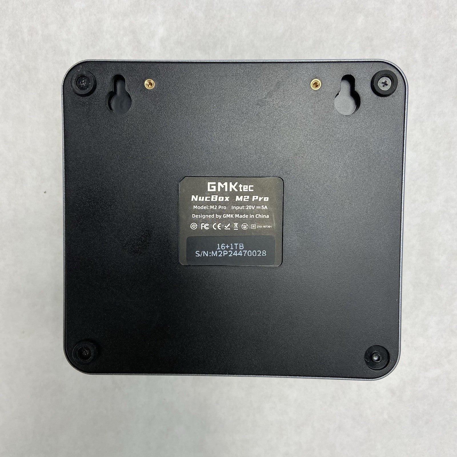 GMK Tec NucBox M2 Pro NUC Intel Core i7-1195G7 2.9GHz 16GB RAM No HDDOSAC5