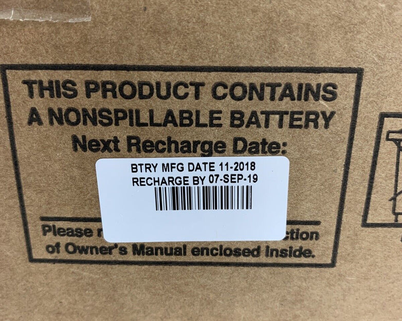 Eaton 103005977–551 Battery Pack for Blade Ups Old Stock Mfg 2018 Recharge 2019