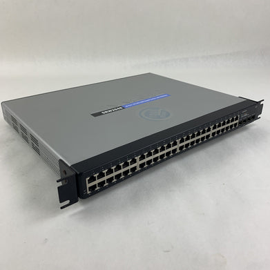 Linksys SRW2048 48 Port 10/100/1000 Gigabit Switch Tested Reset