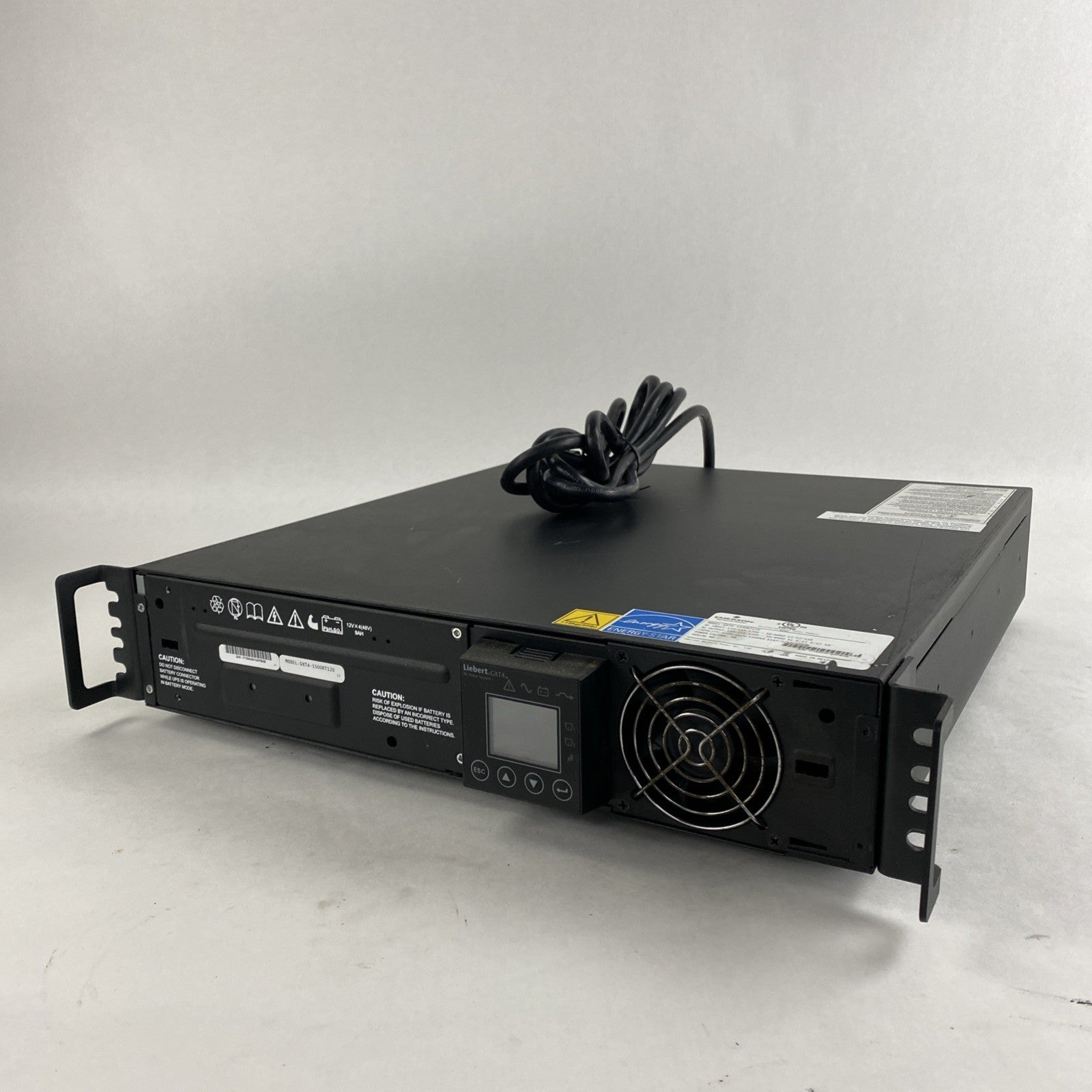 Emerson GXT4-1500RT120 Liebert GXT4 AC Power System 1500VA 120V9