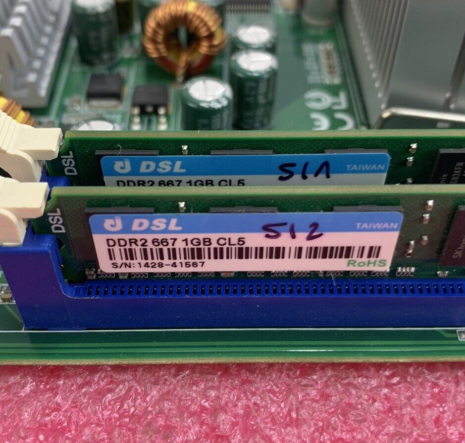 MEON FSB-945GC Industrial Mainboard Intel Core 2 4300 1.80GHz 2GB RAM
