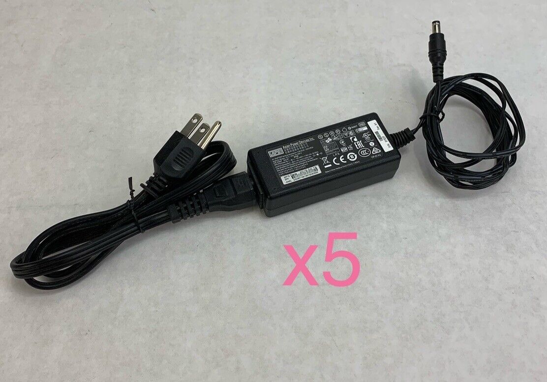 Asian Power Devises DA-30E12 30W AC Adapter (Lot of 5)