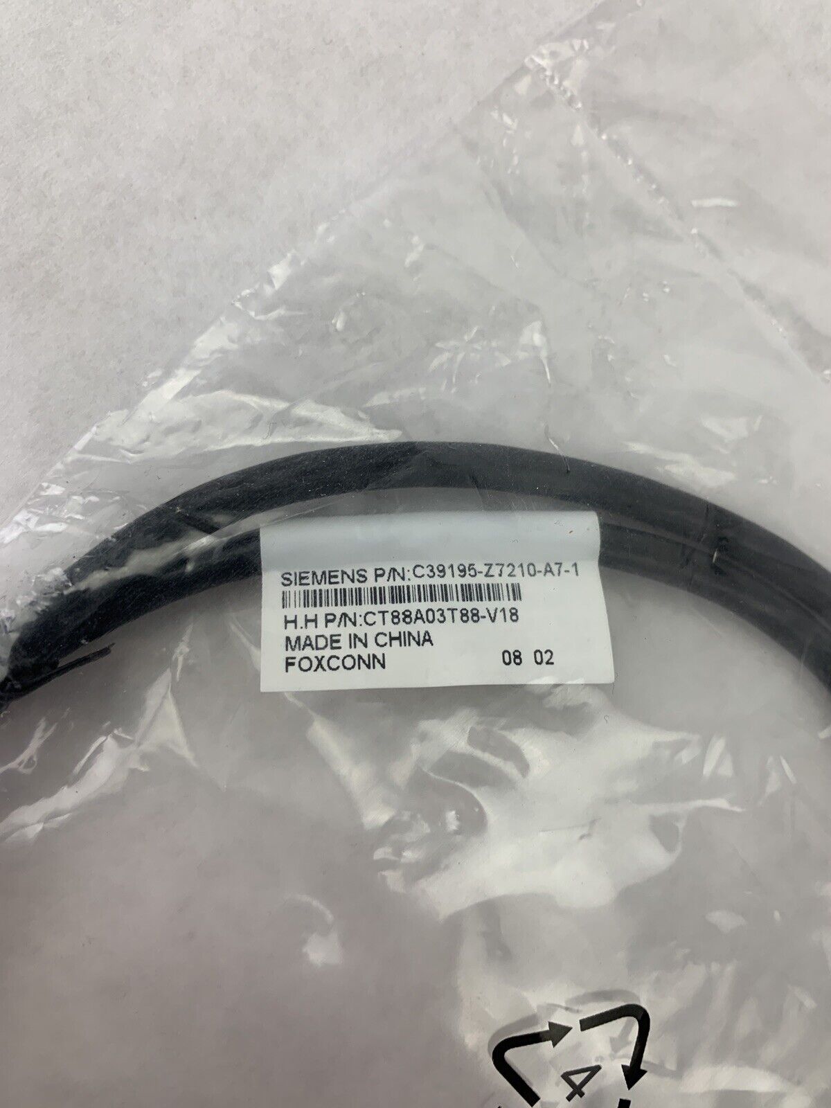 Siemens C39195-Z7210-A7-1 CT88A03T88-V18 Foxconn Cable (Lot of 3)