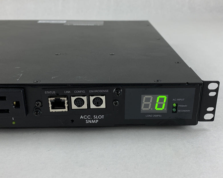 Tripp Lite PDUMH15ATNET 1U Rack-Mount PDU Power Tested Factory Reset
